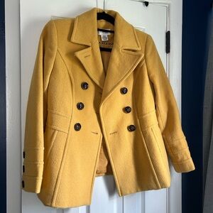 St John’s bay yellow peacoat PXS